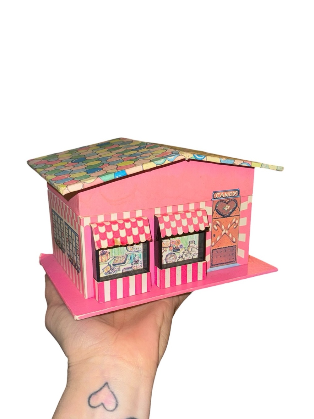 Vintage Candy shop jewelry box